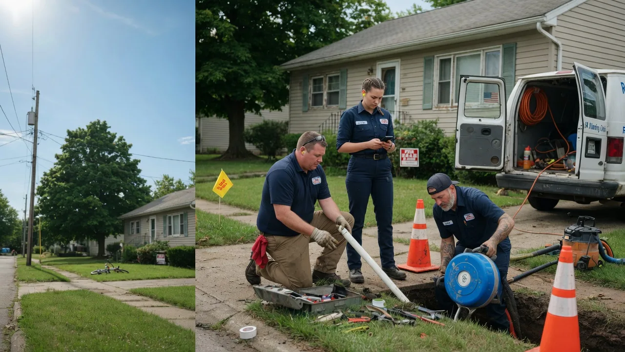 Sewer Line Repair in Branchland, WV near me